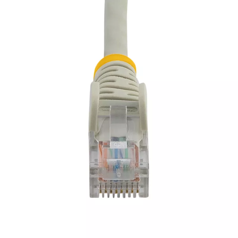 StarTech.com Cat5e Ethernet-Patchkabel mit rastnasenfreien RJ45-Steckern – 7 m, Grau