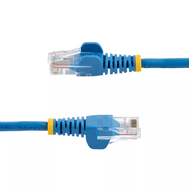 StarTech.com Cat5e Ethernet-Patchkabel mit rastnasenfreien RJ45-Steckern – 10 m, Blau