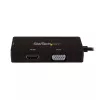 StarTech.com USB-C-Multiport-Videoadapter – 3-in-1 – 4K 30 Hz – Schwarz