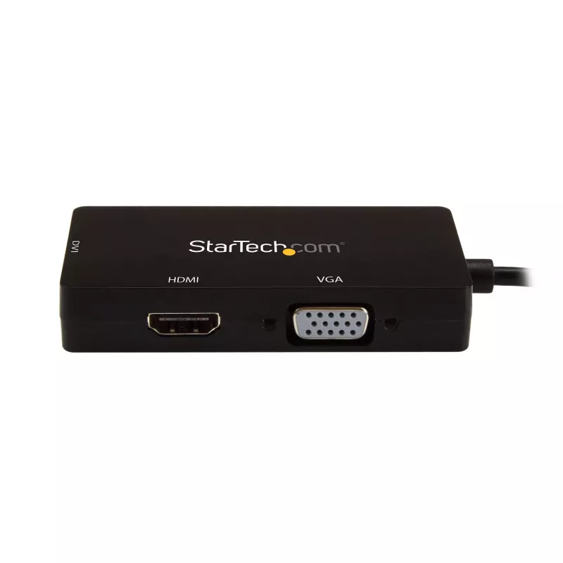 StarTech.com USB-C-Multiport-Videoadapter – 3-in-1 – 4K 30 Hz – Schwarz