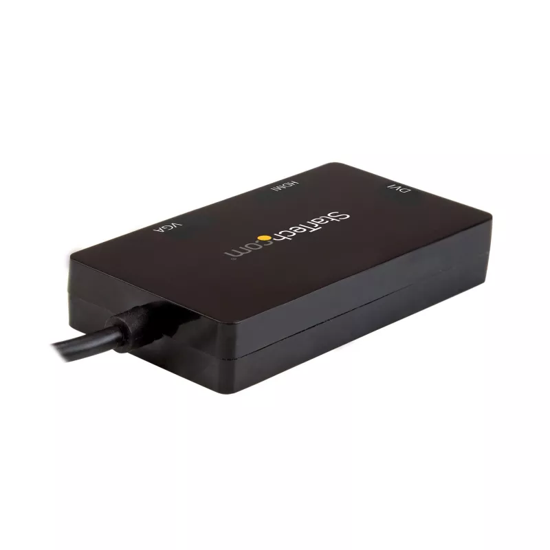 StarTech.com USB-C-Multiport-Videoadapter – 3-in-1 – 4K 30 Hz – Schwarz