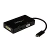 StarTech.com USB-C-Multiport-Videoadapter – 3-in-1 – 4K 30 Hz – Schwarz