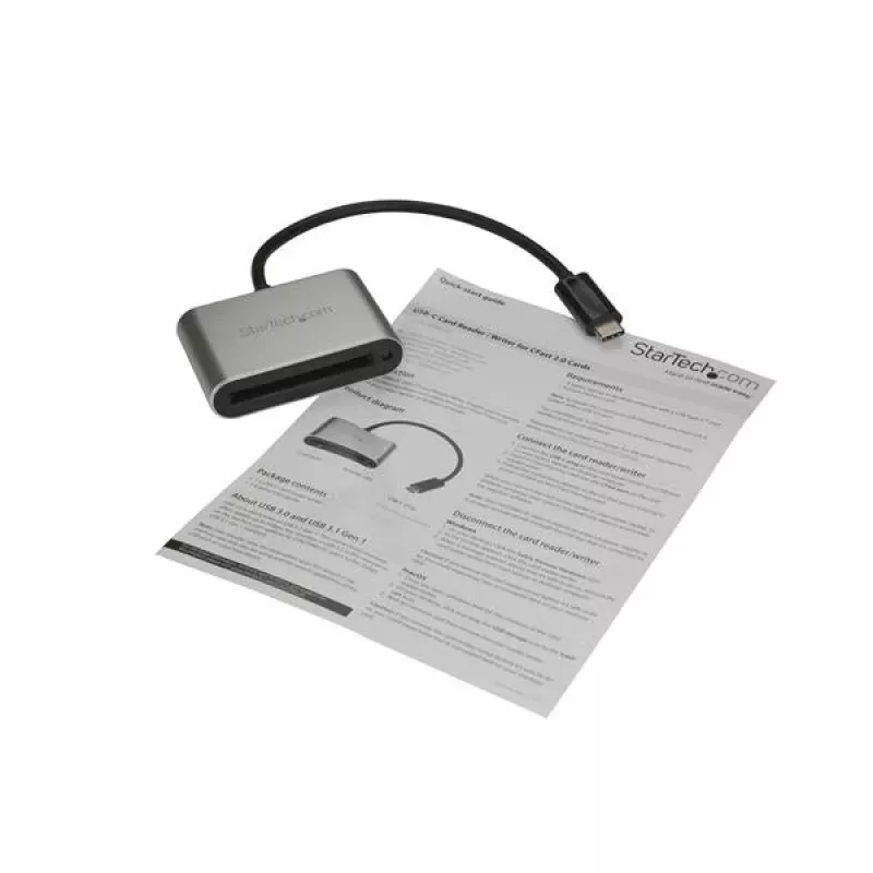 StarTech.com USB 3.0 Kartenleser/-schreiber für CFast 2.0 Karten – USB-C