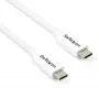 StarTech.com Thunderbolt 3 Kabel - 20Gbps - 2m - Weiß - Thunderbolt-, USB- und DisplayPort-kompatibel
