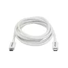 StarTech.com Thunderbolt 3 Kabel - 20Gbps - 2m - Weiß - Thunderbolt-, USB- und DisplayPort-kompatibel