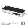 StarTech.com USB 3.0 Dockingstation - Dual-Monitor Laptop-Dockingstation mit HDMI & DVI/VGA-Video - 6-Port USB 3.1 Gen 1 5Gbps Hub, GbE, Audio - Universal Type-A Dock - Windows & Mac