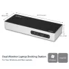 StarTech.com USB 3.0 Dockingstation - Dual-Monitor Laptop-Dockingstation mit HDMI & DVI/VGA-Video - 6-Port USB 3.1 Gen 1 5Gbps Hub, GbE, Audio - Universal Type-A Dock - Windows & Mac