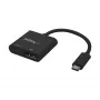 StarTech.com USB-C auf DisplayPort-Adapter mit Power Delivery – 4K 60Hz HBR2 – USB Type-C zu DP 1.2 Monitor-Video-Konverter mit Aufladung – 60W PD Passthrough – Thunderbolt 3 kompatibel