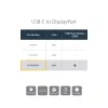 StarTech.com USB-C auf DisplayPort-Adapter mit Power Delivery – 4K 60Hz HBR2 – USB Type-C zu DP 1.2 Monitor-Video-Konverter mit Aufladung – 60W PD Passthrough – Thunderbolt 3 kompatibel