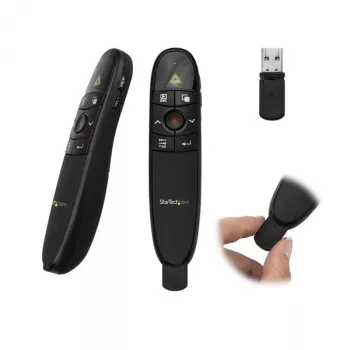 StarTech.com Wireless Presentation Remote mit rotem Laserpointer - 27 m Reichweite