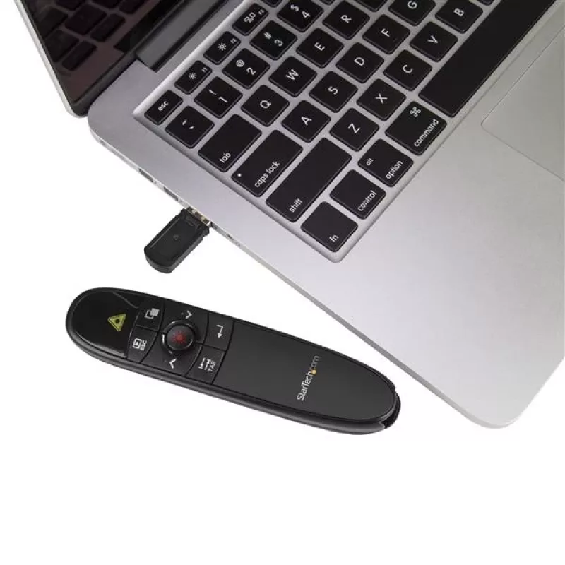 StarTech.com Wireless Presentation Remote mit rotem Laserpointer - 27 m Reichweite