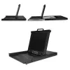 StarTech.com 8-Port-Rackmount-KVM-Konsole mit 1,8-m-Kabeln - Integrierter KVM-Switch mit 17-Zoll-LCD-Monitor - Voll ausgestattete 1HE-LCD-KVM-Schublade - OSD-KVM - Langlebig mit 50.000 Stunden MTBF - USB + VGA Unterstützung