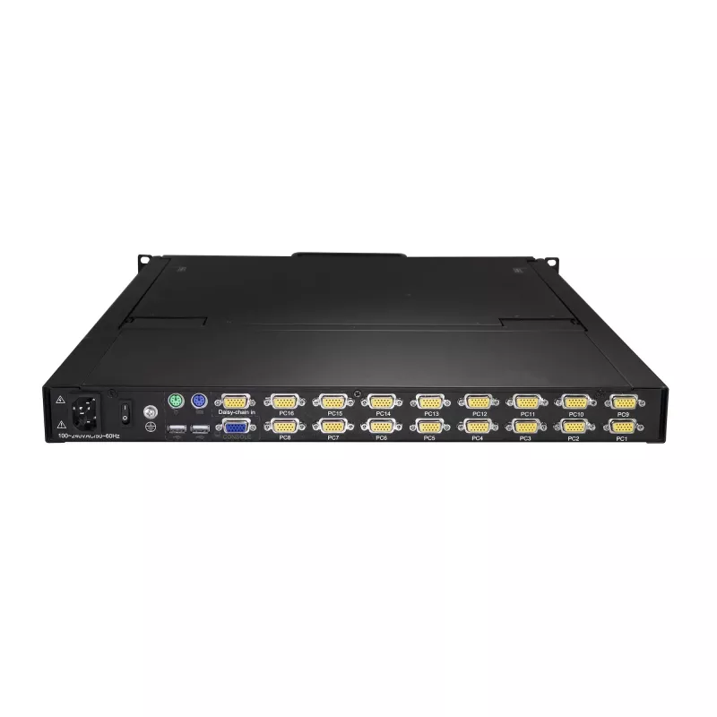 StarTech.com 16-Port Rackmount KVM-Konsole mit 1,83-m-Kabeln – Integrierter KVM-Switch mit 19-Zoll-LCD-Monitor – Voll ausgestattete 1HE-LCD-KVM-Schublade – OSD-KVM – Langlebig, 50.000 Stunden MTBF – USB- und VGA-Unterstützung