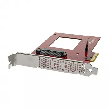 StarTech.com U.2-zu-PCIe-Adapter für 2,5-Zoll-U.2-NVMe-SSD – SFF-8639 – x4 PCI Express 4.0