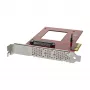 StarTech.com U.2-zu-PCIe-Adapter für 2,5-Zoll-U.2-NVMe-SSD – SFF-8639 – x4 PCI Express 4.0