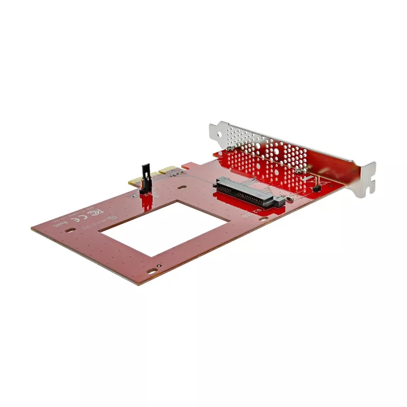 StarTech.com U.2-zu-PCIe-Adapter für 2,5-Zoll-U.2-NVMe-SSD – SFF-8639 – x4 PCI Express 4.0