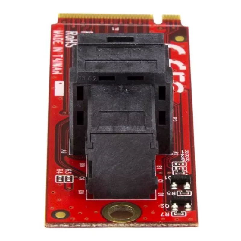 StarTech.com U.2 (SFF-8643) zu M.2 PCI Express 3.0 x4 Host-Adapterkarte für 2,5” U.2 NVMe SSD