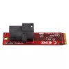 StarTech.com U.2 (SFF-8643) zu M.2 PCI Express 3.0 x4 Host-Adapterkarte für 2,5” U.2 NVMe SSD