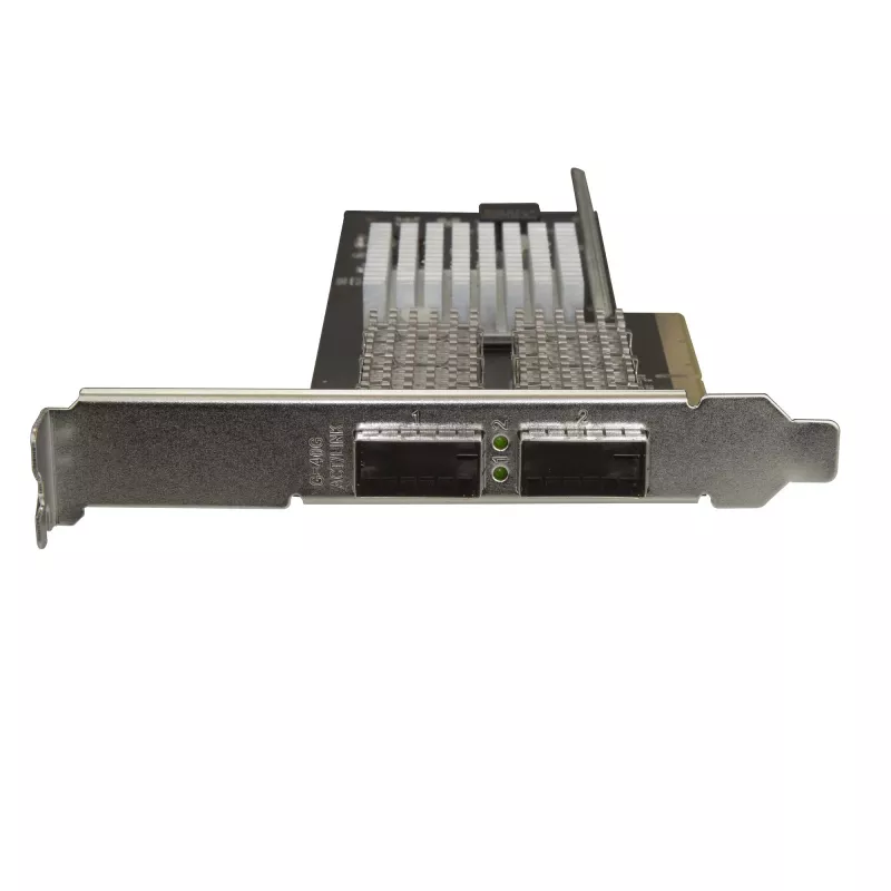 StarTech.com Dual-Port 40G QSFP+ Netzwerkkarte – Intel XL710 Open QSFP+ Converged Adapter – PCIe 40 Gigabit Ethernet Server-NIC – 40GbE Glasfaser-LAN-Karte – Dell PowerEdge HPE ProLiant
