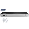 StarTech.com USB-C-Dock – Dual-Monitor HDMI & DisplayPort 4K 30 Hz – USB-Typ-C-Laptop-Dockingstation 60 W Power Delivery, SD, 4-Port-USB-A-3.0-Hub, GbE, Audio – Thunderbolt 3 kompatibel