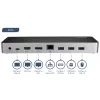 StarTech.com USB-C-Dock – Dual-Monitor HDMI & DisplayPort 4K 30 Hz – USB-Typ-C-Laptop-Dockingstation 60 W Power Delivery, SD, 4-Port-USB-A-3.0-Hub, GbE, Audio – Thunderbolt 3 kompatibel