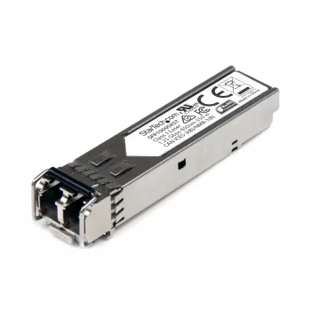 StarTech.com MSA-konformes SFP-Transceivermodul - 1000BASE-SX~MSA Uncoded SFP-Modul - 1000BASE-SX - 1GbE Multimode-Glasfaser-Transceiver (MMF) - 1GE Gigabit Ethernet SFP - LC 550m - 850nm - DDM