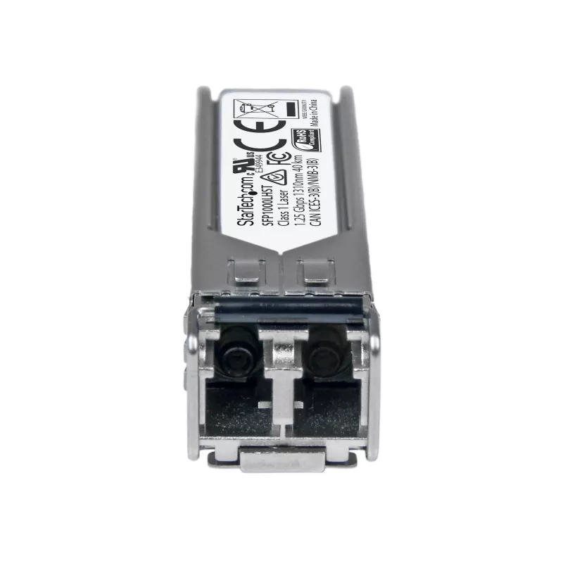 StarTech.com MSA-konformes SFP-Transceiver-Modul - 1000BASE-LH~MSA Uncoded SFP-Modul - 1000BASE-LH - 1GbE Singlemode-Faser (SMF) Optischer Transceiver - 1GE Gigabit Ethernet SFP - LC 40km - 1310nm - DDM