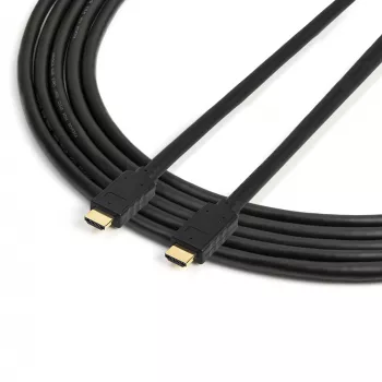StarTech.com 4,6 m (15 Fuß) Premium zertifiziertes HDMI 2.0 Kabel mit Ethernet – High Speed Ultra HD 4K 60Hz HDMI Kabel HDR10 – Langes HDMI-Kabel (Stecker/Stecker) – Für UHD-Monitore, Fernseher, Displays