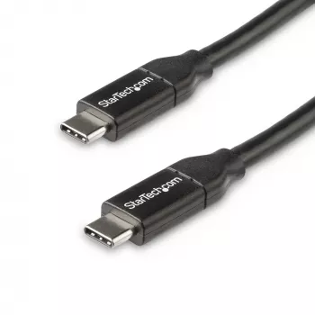 StarTech.com USB-C auf USB-C Kabel mit 5A PD - M/M - 0,5 m - USB 2.0 - USB-IF zertifiziert