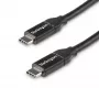 StarTech.com USB-C auf USB-C Kabel mit 5A PD - M/M - 0,5 m - USB 2.0 - USB-IF zertifiziert