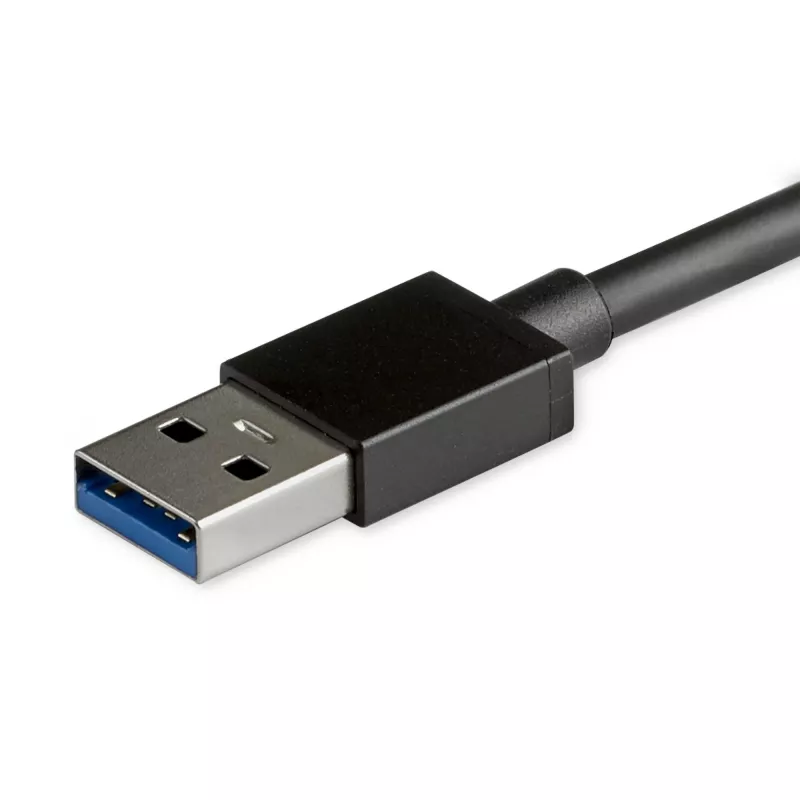 StarTech.com 4 Port USB 3.0 Hub – USB-A auf 4x USB 3.0 Typ-A mit einzelnen Ein-/Ausschaltern für die Anschlüsse – SuperSpeed 5 Gbit/s USB 3.1/3.2 Gen 1 – USB-Bus-Stromversorgung – Tragbar – 25 cm fest verbautes Kabel~4 Port USB 3.0 Hub – USB-A auf 4x USB 3.0 Typ-A mit einzelnen Ein-/Ausschaltern für die Anschlüsse – SuperSpeed USB 3.2 Gen 1 (5 Gbit/s) – USB-Bus-Stromversorgung – Tragbar – 9,8″…