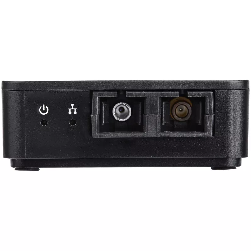 StarTech.com USB-zu-Glasfaser-Konverter – 100 Mbit/s – USB 2.0 zu Glasfaser-Netzwerkadapter – 100Base-FX SC Buchse Duplex Multimode-Faser/MMF kompatibel – 2 km – Kompaktes USB-zu-Glasfaser-LAN