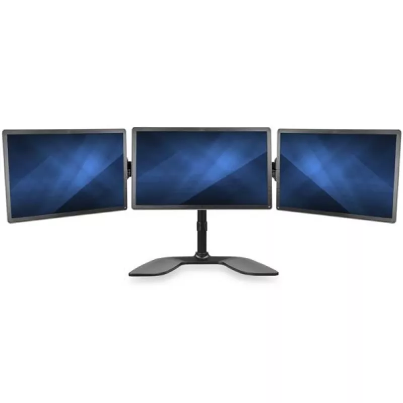 StarTech.com Triple-Monitor Desktop Stand - Articulating, Clamp, 24 kg, 33 cm (13 inch), 68.6 cm (27 inch), 100 x 100 mm, Schwarz