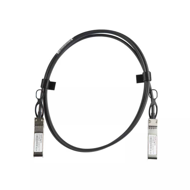 StarTech.com Cisco SFP-H10GB-CU1-5M Kompatibles 1,5 m 10G SFP+ zu SFP+ Direktanschlusskabel Twinax - 10GbE SFP+ Kupfer DAC 10 Gbit/s Low Power Passives Mini GBIC/Transceiver Modul DAC Firepower ASR9000 ASR1000