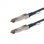 StarTech.com Juniper EX-QSFP-40GE-DAC-50CM kompatibles 0,5m 40G QSFP+ zu QSFP+ Direktanschlusskabel Twinax – 40GbE QSFP+ Kupfer-DAC 40 Gbps Low-Power-Passiv-Transceiver-Modul DAC