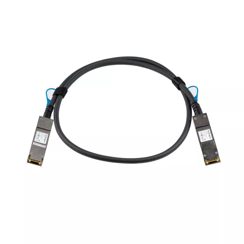 StarTech.com HPE JG326A kompatibles 1m 40G QSFP+ zu QSFP+ Direktanschlusskabel Twinax - 40GbE QSFP+ Kupfer-DAC 40 Gbps Low Power aktives Transceiver-Modul DAC Firepower SN2410M 4200