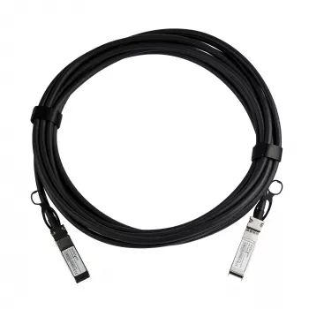 StarTech.com MSA Uncoded Kompatibels 5m 10G SFP+ auf SFP+ Direct Attach Breakout-Kabel Twinax – 10 GbE SFP+ Kupfer DAC 10 Gbit/s passives Transceiver-Modul mit geringem Stromverbrauch