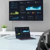 StarTech.com 1,8 m (6 ft.) USB-C-auf-HDMI-Kabel – 4K 60 Hz USB Typ C auf HDMI 2.0 Videoadapterkabel – Thunderbolt 3 kompatibel – Laptop an HDMI-Monitor/Display – DP 1.2 Alt Mode HBR2 – Schwarz