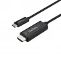 StarTech.com 0,91m USB-C-auf-HDMI-Kabel – 4K 60Hz USB-Typ-C-auf-HDMI-2.0-Videoadapterkabel – Thunderbolt 3 kompatibel – Laptop zu HDMI-Monitor/Display – DP 1.2 Alt Mode HBR2 – Schwarz