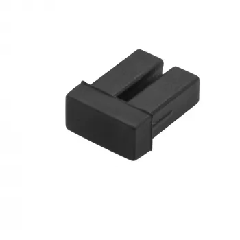 StarTech.com LC SFP Staubschutzkappen - 10er-Pack, LC, Gummi, Schwarz, Netzwerk-Switch, 18 mm, 15 mm