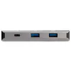 StarTech.com 3-Port-USB-C-Hub mit Gigabit-Ethernet-RJ45-GbE-Port – 2x USB-A, 1x USB-C – SuperSpeed 10Gbps USB 3.1/3.2 Gen 2 Typ-C-Hub-Adapter – USB-Bus-betrieben – Aluminium – kompatibel mit TB3~3-Port-USB-C-Hub mit Gigabit-Ethernet-RJ45-GbE-Port – 2x USB-A, 1x USB-C – SuperSpeed 10Gbps USB 3.2 Gen 2 Typ-C-Hub-Adapter – USB-Bus-betrieben – Aluminium – kompatibel mit TB3