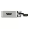 StarTech.com USB-C-Multiport-Videoadapter mit HDMI, VGA, Mini DisplayPort oder DVI – USB-Typ-C-Monitoradapter auf HDMI 2.0 oder mDP 1.2 (4K 60 Hz) – VGA oder DVI (1080p) – Space Gray Aluminium