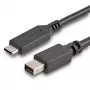 StarTech.com 6 ft. (1,8 m) USB-C auf Mini DisplayPort Kabel - 4K 60Hz - Schwarz