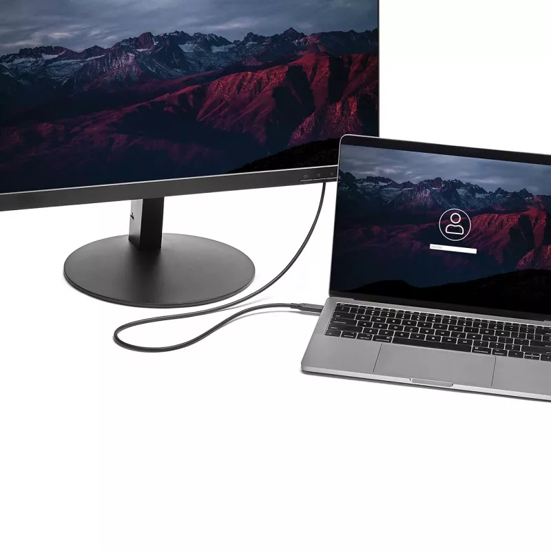 StarTech.com 6 ft. (1,8 m) USB-C auf Mini DisplayPort Kabel - 4K 60Hz - Schwarz
