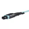 StarTech.com 10m (30ft) MTP(F)/PC auf 4x LC/PC Duplex Breakout OM3 Multimode Glasfaserkabel, OFNP Plenum, 40G Netzwerke, geringe Einfügedämpfung - Glasfaser-Jumperkabel