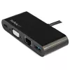 StarTech.com USB-C Multiport-Adapter – Mini USB-C-Dock mit VGA 1080p Video für einen Monitor – 60 W Power Delivery Passthrough – USB 3.1 Gen 1 Typ-A 5 Gbit/s, Gigabit-Ethernet – Dockingstation