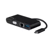 StarTech.com USB-C Multiport-Adapter – Mini USB-C-Dock mit VGA 1080p Video für einen Monitor – 60 W Power Delivery Passthrough – USB 3.1 Gen 1 Typ-A 5 Gbit/s, Gigabit-Ethernet – Dockingstation