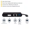 StarTech.com USB-C Multiport-Adapter – Mini USB-C-Dock mit VGA 1080p Video für einen Monitor – 60 W Power Delivery Passthrough – USB 3.1 Gen 1 Typ-A 5 Gbit/s, Gigabit-Ethernet – Dockingstation