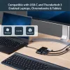 StarTech.com USB-C Multiport-Adapter – Mini USB-C-Dock mit VGA 1080p Video für einen Monitor – 60 W Power Delivery Passthrough – USB 3.1 Gen 1 Typ-A 5 Gbit/s, Gigabit-Ethernet – Dockingstation