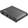 StarTech.com USB-C Multiport-Adapter - Tragbares USB-C-Dock mit 4K HDMI - 100W PD 3.0 Durchschleifung, 1x USB-A, 1x USB-C, GbE - Thunderbolt 3 & USB Type-C Laptop Reise-Dock - Mac & Windows